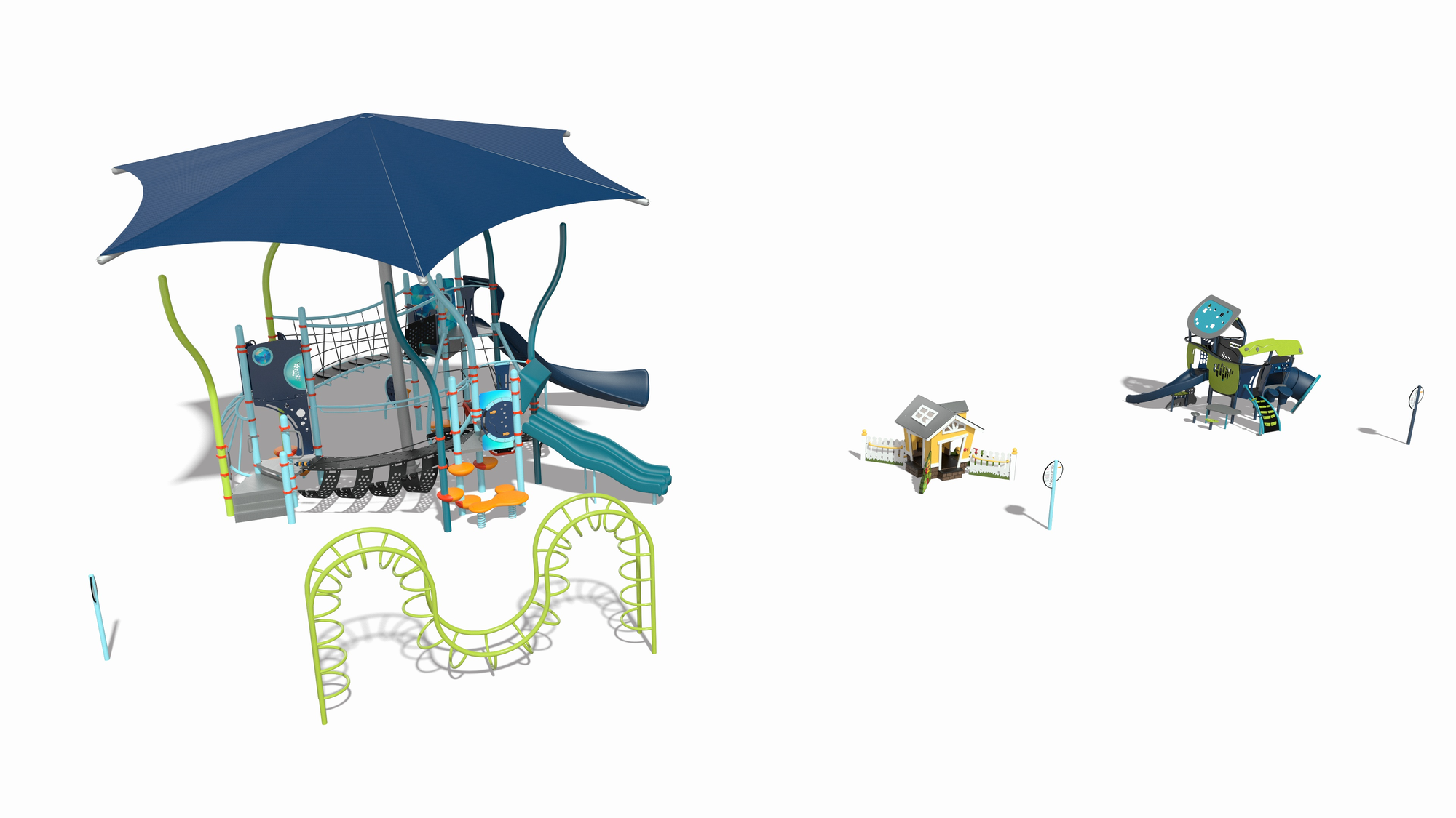 The playground at Spring Branch Presbyterian Academy in Houston TX for daycare, preschool, and elementary children