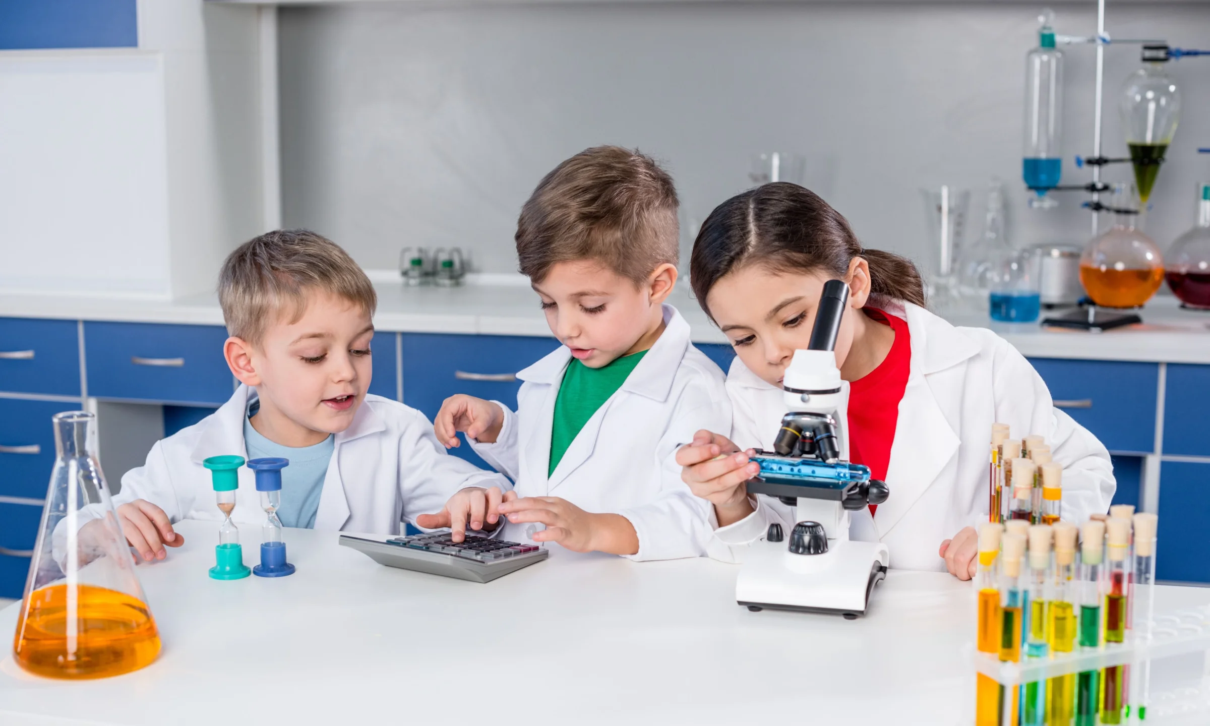 summer science lab at childcare in spring branch houston tx